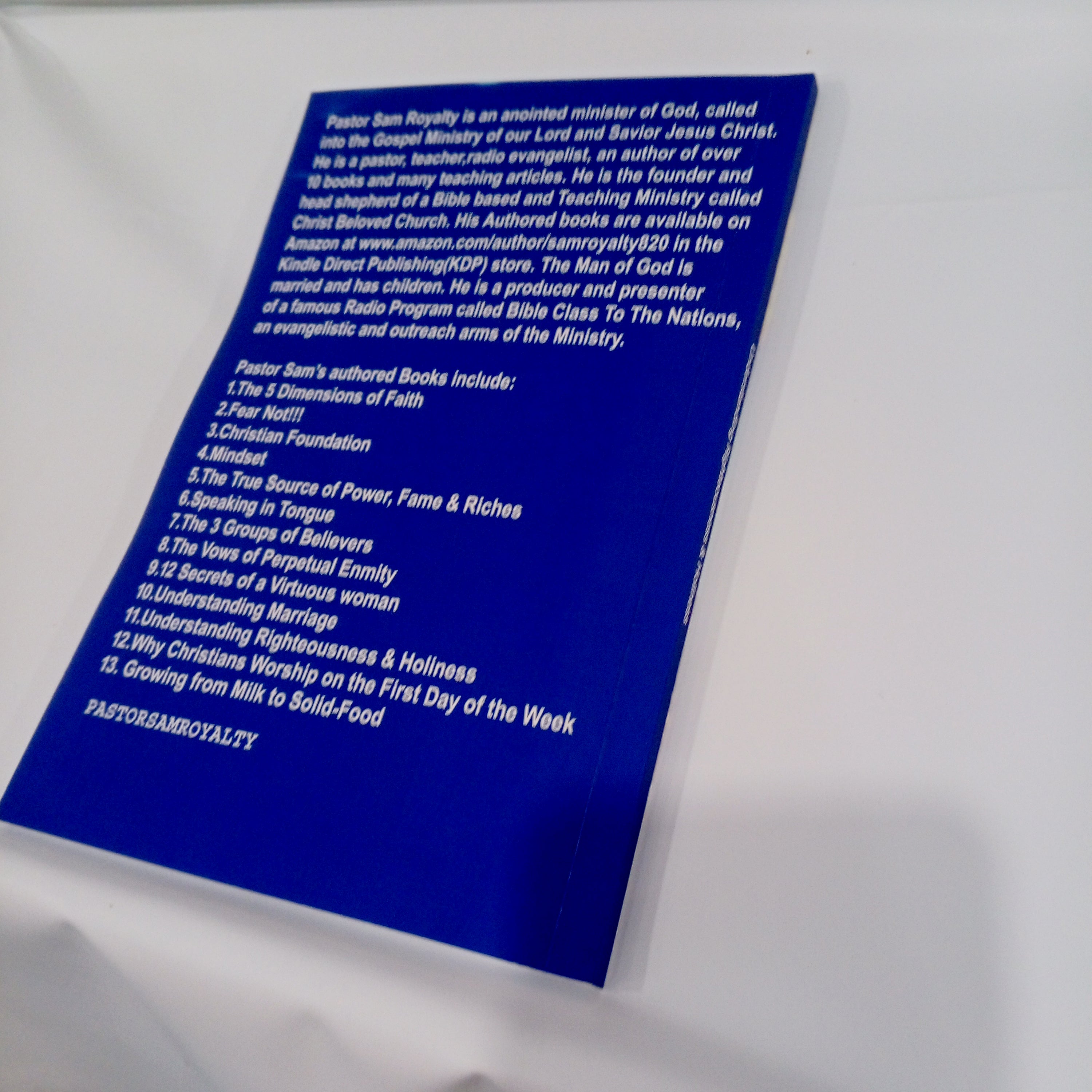 UNDERSTANDING RIGHTEOUSNESS & HOLINESS